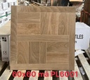 Gạch giả gỗ 600x600mm xương đá nhập khẩu mã PL6001