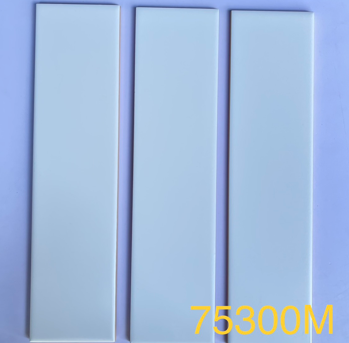 Gạch Thẻ 75x300mm Trắng Mờ Phẳng 75300M