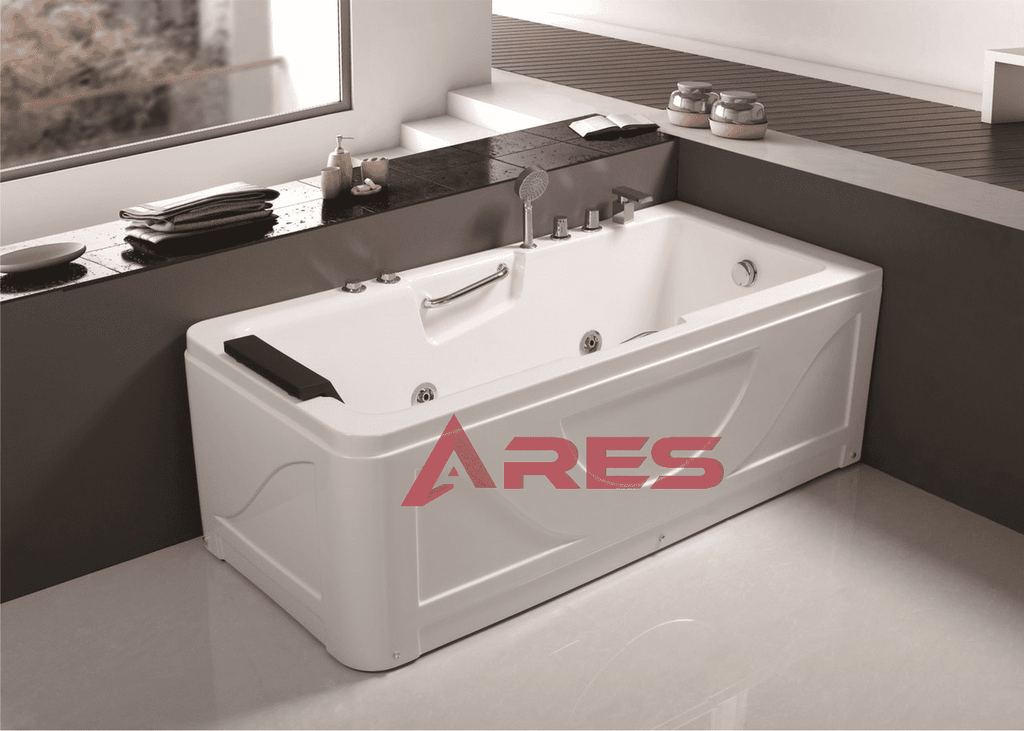 Bồn tắm Ares ACRYLIC trắng AR33082 - R