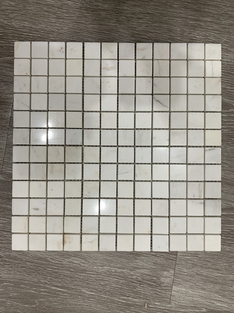 Đá mosaic Màu Trắng sữa 23x23 MSB M12F.23