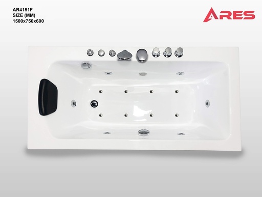 [AR4151F] Bồn tắm Ares ACRYLIC cao cấp AR4151F