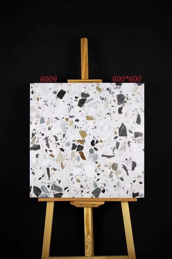 [6009] Gạch Terrazzo 600x600mm Men Matt 6009