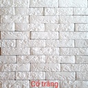 Gạch Giả Cổ Màu Trắng 5x20cm