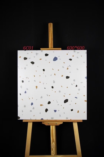 [S6C01] Gạch Terrazzo 600x600mm Men Matt S6C01