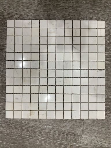 [MSB M12F.23] Đá mosaic Màu Trắng sữa 23x23 MSB M12F.23