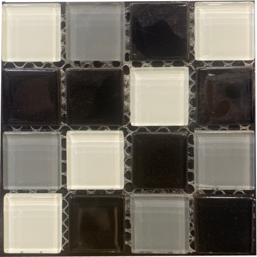 [25029] Gạch mosaic kính mix chip 23 25029