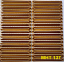 Gạch Mosaic Que Đũa Màu Vàng 15x145mm MHT 137