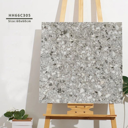 [HH66C305] Gạch Terrazzo 600x600mm Men Matt HH66C305